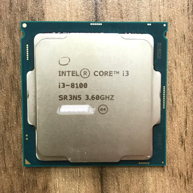 【現金特価】 インテル Intel CPU Core i3-8100 3.6GHz 中古 PCパーツ