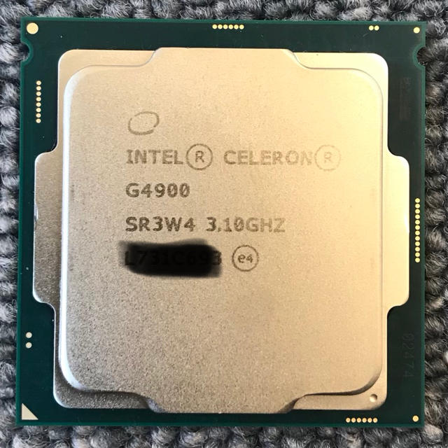 インテルR CeleronR プロセッサー G4900  3個セット