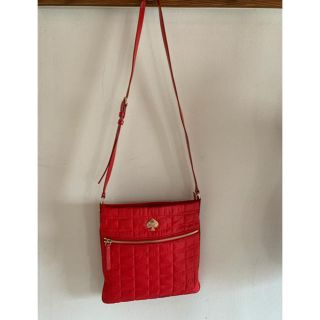 ケイトスペードニューヨーク(kate spade new york)のケイトスペード ショルダーバッグ 赤キルティング(ショルダーバッグ)