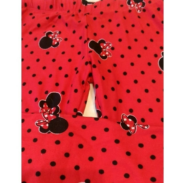 Disney(ディズニー)の【専用】ディズニーミニーちゃんレギンスパンツ キッズ/ベビー/マタニティのキッズ服女の子用(90cm~)(パンツ/スパッツ)の商品写真