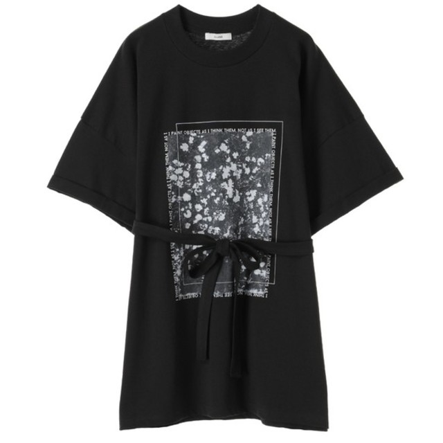CLANEグラフィックビックTシャツ レディースのトップス(Tシャツ(半袖/袖なし))の商品写真