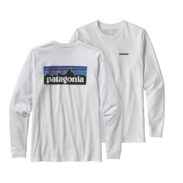 patagonia(パタゴニア)のパタゴニア ロンt m ホワイト メンズのトップス(Tシャツ/カットソー(七分/長袖))の商品写真