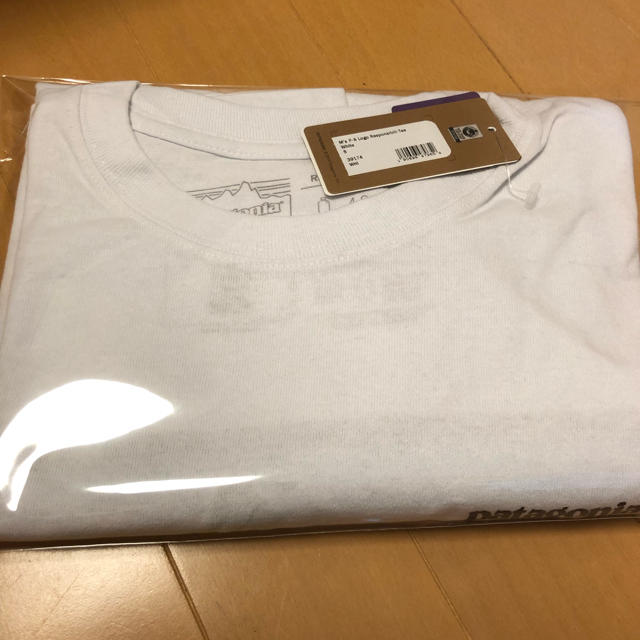 patagonia(パタゴニア)のパタゴニア ロンt m ホワイト メンズのトップス(Tシャツ/カットソー(七分/長袖))の商品写真