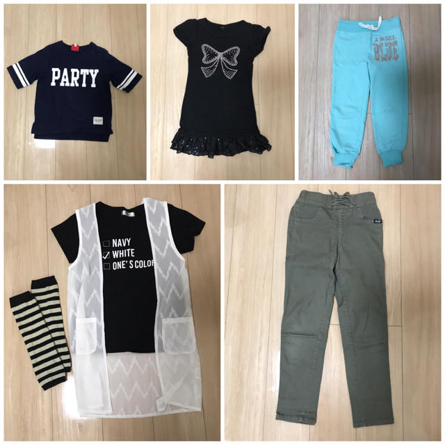 #女の子服#まとめ売り 130,140,150,155 H&M/インナープレスの通販 by Poyo's shop｜ラクマ