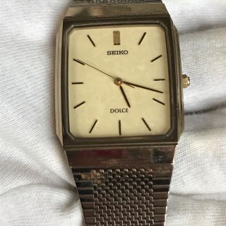 セイコー(SEIKO)のSeiko dolce ドルチェ メンズ 腕時計 ジャンク 5e61-5a00(腕時計(アナログ))