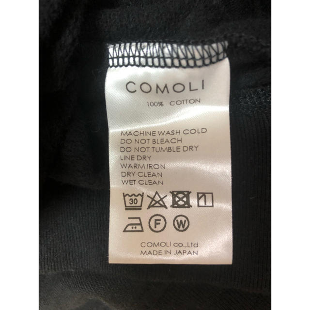 COMOLI(コモリ)のcomoli インレイ起毛 長袖クルー メンズのトップス(スウェット)の商品写真