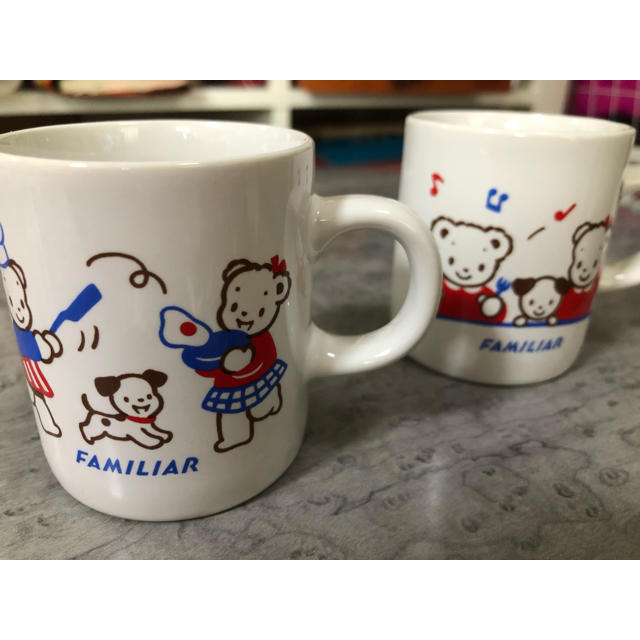 familiar(ファミリア)のFAMILIAR ミニマグカップ インテリア/住まい/日用品のキッチン/食器(グラス/カップ)の商品写真