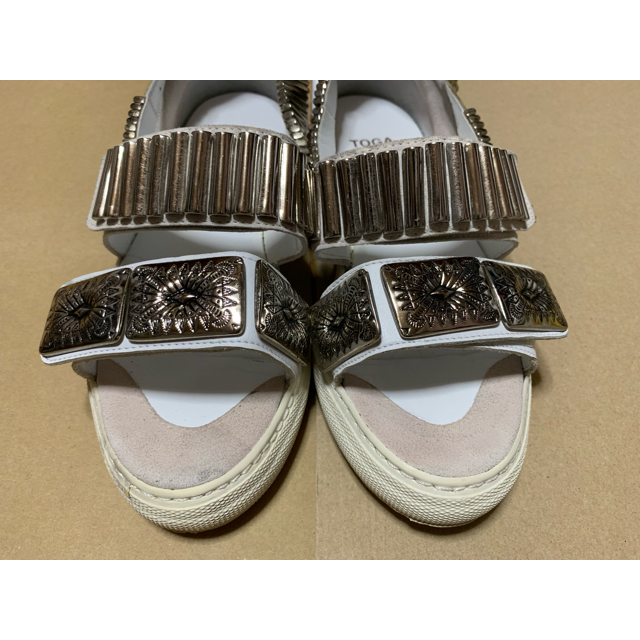 billy様専用】TOGA PULLA メタルスニーカーサンダル 37 公式 21400円