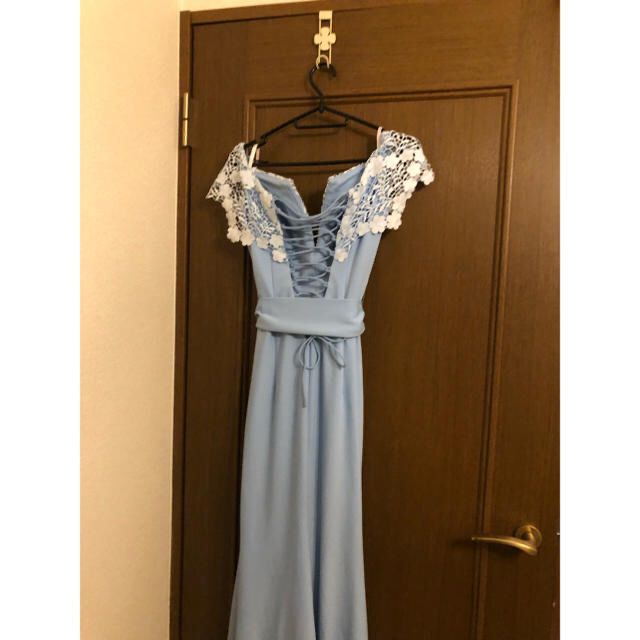 risa様専用水色ドレス＆シルバーグレードレス レディースのフォーマル/ドレス(ロングドレス)の商品写真