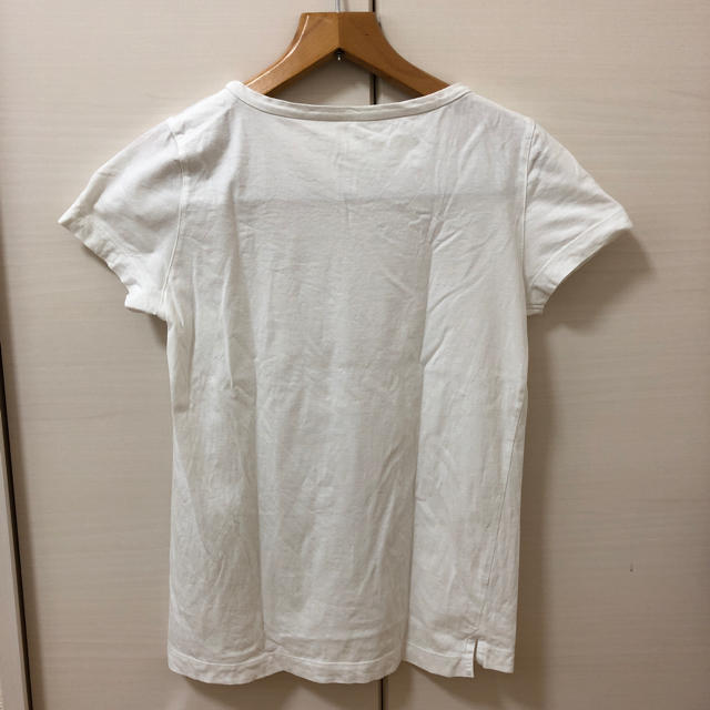 MUJI (無印良品)(ムジルシリョウヒン)のMUJI 無印良品 白シャツ レディースのトップス(Tシャツ(半袖/袖なし))の商品写真