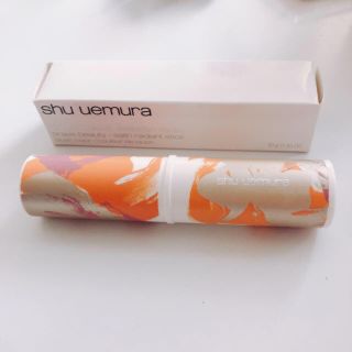 シュウウエムラ(shu uemura)の箱付き  シュウウエムラ  チーク  オレンジ(チーク)