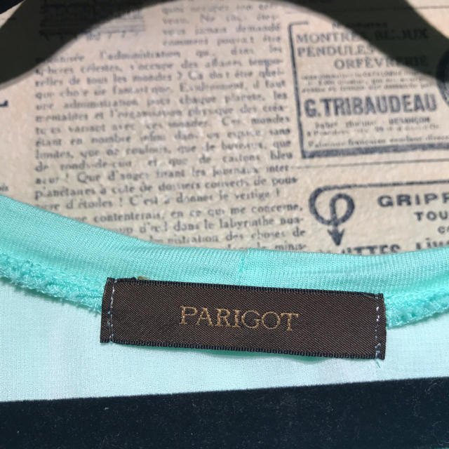 PARIGOT(パリゴ)のPARIGOT パリゴ ノースリーブカットソー size M レディースのトップス(カットソー(半袖/袖なし))の商品写真