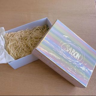 サボン(SABON)の美品 サボン SABON ギフトBOX  空き箱 プレゼント(ショップ袋)