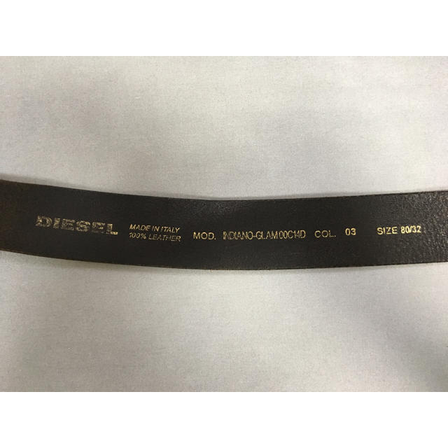 DIESEL(ディーゼル)のディーゼルDIESEL 革ベルト メンズのファッション小物(ベルト)の商品写真