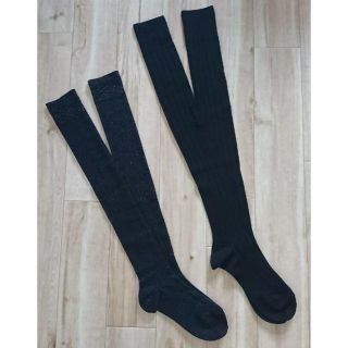 クツシタヤ(靴下屋)の〖新品/未使用〗靴下屋 ハイソックス2組(ソックス)