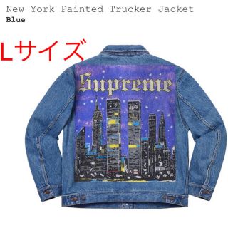 シュプリーム(Supreme)のSupreme New York Painted Trucker Jacket(Gジャン/デニムジャケット)