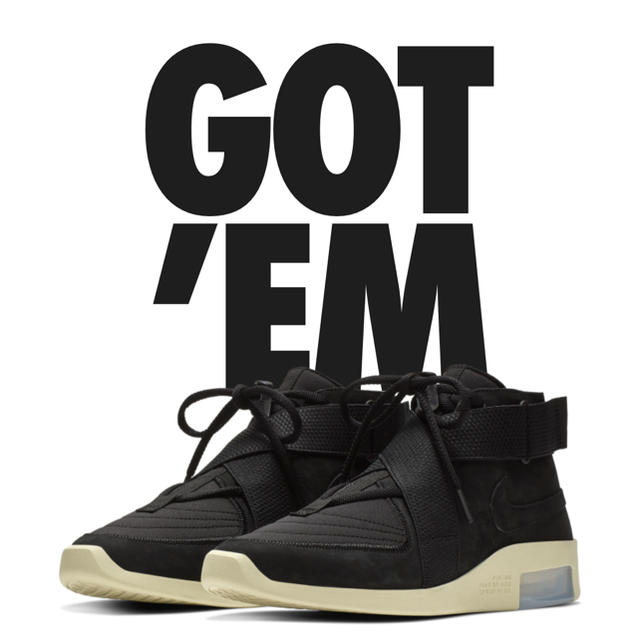 NIKE AIR FEAR OF GOD 1 27センチ