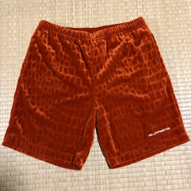 Supreme(シュプリーム)の【S】supreme Croc Velour Short ショーツ シュプリーム メンズのパンツ(ショートパンツ)の商品写真