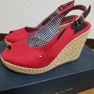 トミーヒルフィガー(TOMMY HILFIGER)のTOMMY HILFIGER　トミー　ヒルフィガー　サンダル　パンプス　36 (サンダル)