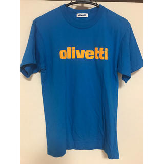 olivetti Tシャツ unisex men'sのSサイズ相当(Tシャツ/カットソー(半袖/袖なし))