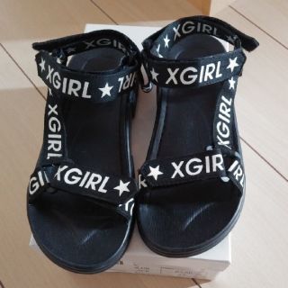 エックスガールステージス(X-girl Stages)のsale☆X-girl states ロゴベルトサンダル(LL)(サンダル)