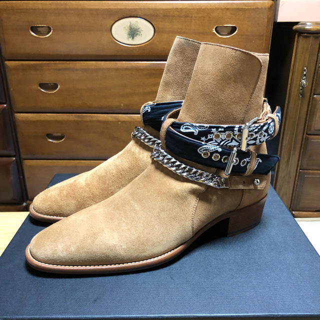 AMIRI Bandana Buckle Boot 44未使用未試着付属品