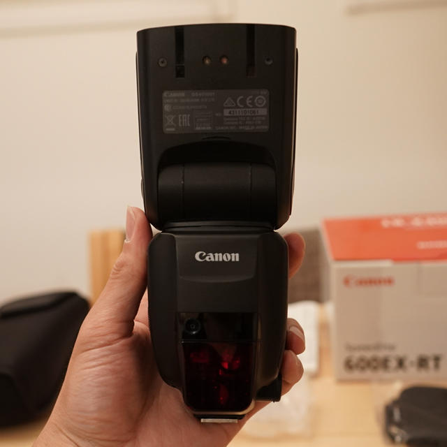 Canon(キヤノン)のCANON Speedlite 600EX-RT スマホ/家電/カメラのカメラ(ストロボ/照明)の商品写真