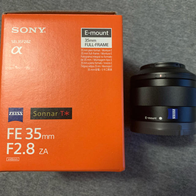 Sonnar T* FE 35mm F2.8 ZA SEL35F28Z 美品 - レンズ(単焦点)