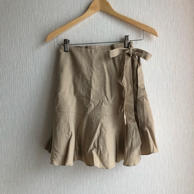 【新品】ウエストリボンスカート レディースのスカート(ミニスカート)の商品写真