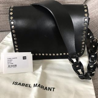 イザベルマラン(Isabel Marant)の最終値下げ❗️5/23まで出品♪カーフレザー ☆黒☆イザベルマラン(ショルダーバッグ)