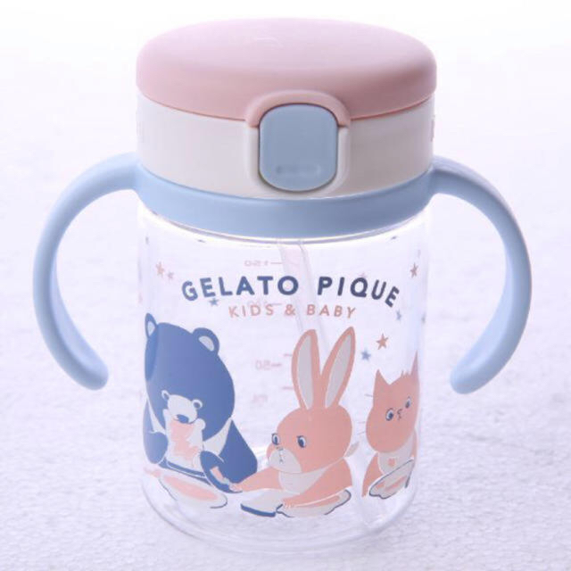 gelato pique(ジェラートピケ)のジェラートピケ リッチェル コラボ ストローマグ 限定品 キッズ/ベビー/マタニティの授乳/お食事用品(マグカップ)の商品写真