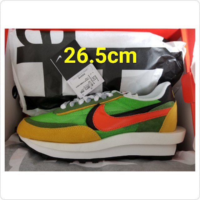 スニーカー26.5cm SACAI x NIKE LDV WAFFLE LD ワッフル