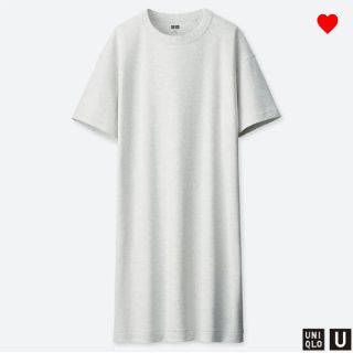 ユニクロ(UNIQLO)のクルーネックTワンピース(ひざ丈ワンピース)