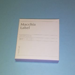 マキアレイベル(Macchia Label)のマキアレイベル薬用プレストパウダー つめかえ用(レフィル)(フェイスパウダー)