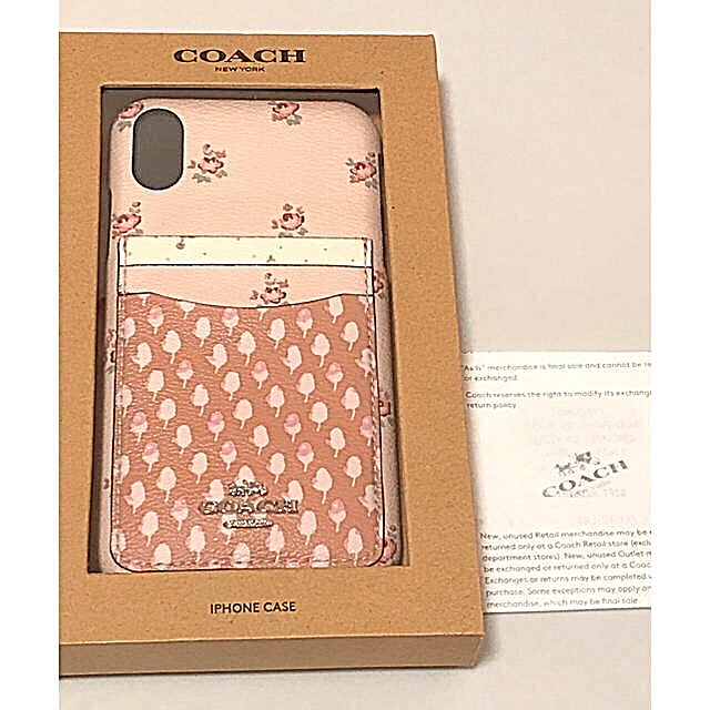 COACH - 新品 正規品  COACH コーチ iPhone ケース ピンク 花 フラワーの通販 by shop｜コーチならラクマ