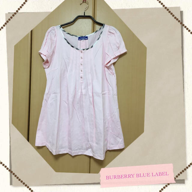 BURBERRY(バーバリー)のバーバリーブルーレーベル カットソー レディースのトップス(カットソー(半袖/袖なし))の商品写真