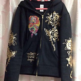 エドハーディー(Ed Hardy)のEd Hardy☆scullパーカー(パーカー)