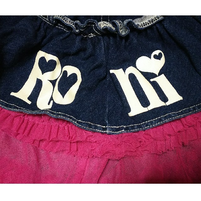 RONI(ロニィ)のRONI♥️デニムスカートML キッズ/ベビー/マタニティのキッズ服女の子用(90cm~)(スカート)の商品写真