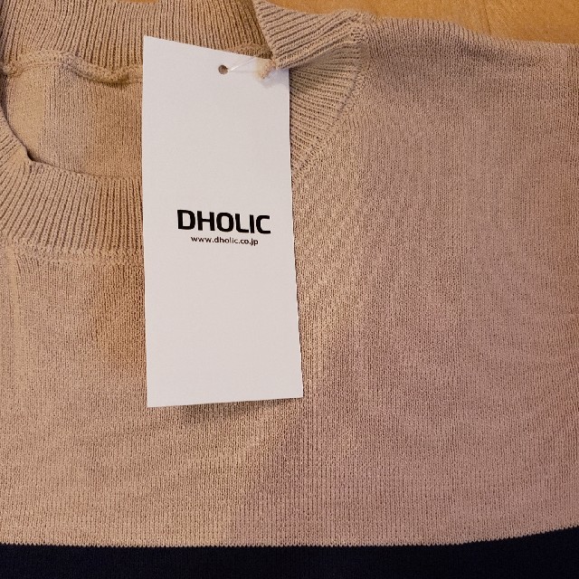 dholic(ディーホリック)のディーホリック♥️新品今季春夏ニット レディースのトップス(カットソー(半袖/袖なし))の商品写真