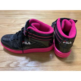 フィラ(FILA)のFILAハイカット  キッズスニーカー 19センチ(スニーカー)