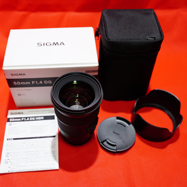 【極美品】SIGMA 50mm F1.4 DG HSM ソニーEマウント Art