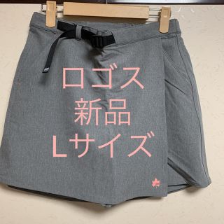 ロゴス(LOGOS)の【LOGOS】ロゴス 山ガール ファッション スカート ショートパンツ 新品L(登山用品)