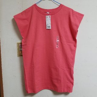 ユニクロ(UNIQLO)のusap4376様専用　新品　タグ付き　UNIQLO　チュニック　Tシャツ(Tシャツ(半袖/袖なし))