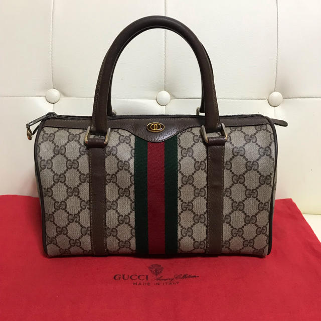 特別送料無料! 美品!可愛い GUCCI オールド グッチ シェリーライン