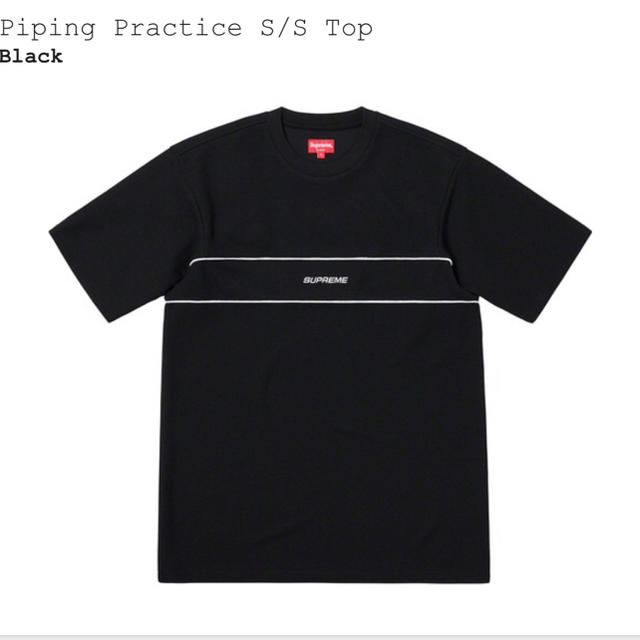 Supreme(シュプリーム)のsupreme Piping practice S/S Top Sサイズ メンズのトップス(Tシャツ/カットソー(半袖/袖なし))の商品写真