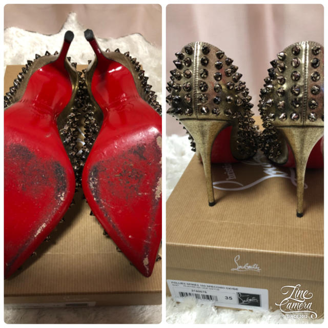 Christian Louboutin(クリスチャンルブタン)の仲里様 専用  ルブタン  パンプス  35 レディースの靴/シューズ(ハイヒール/パンプス)の商品写真