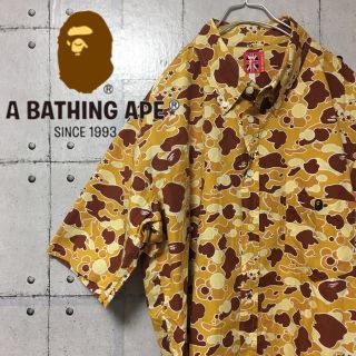 アベイシングエイプ(A BATHING APE)の【激レア】【90s 】ABATHINGAPE ア ベイシング エイプ シャツ(シャツ)