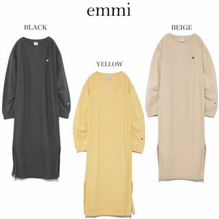 エミアトリエ(emmi atelier)のお値下げemmi（エミ）  【Champion】ONEPIECE/emmi(ロングワンピース/マキシワンピース)