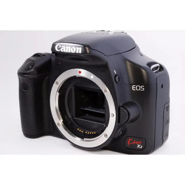 ❤Wi-Fi SD付 入門セット 一眼レフ Canon EOS Kiss X2❤バッテリー