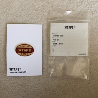 ダブルタップス(W)taps)の【SBkei様専用】WTAPS ダブルタップス PINS 2018SS(その他)